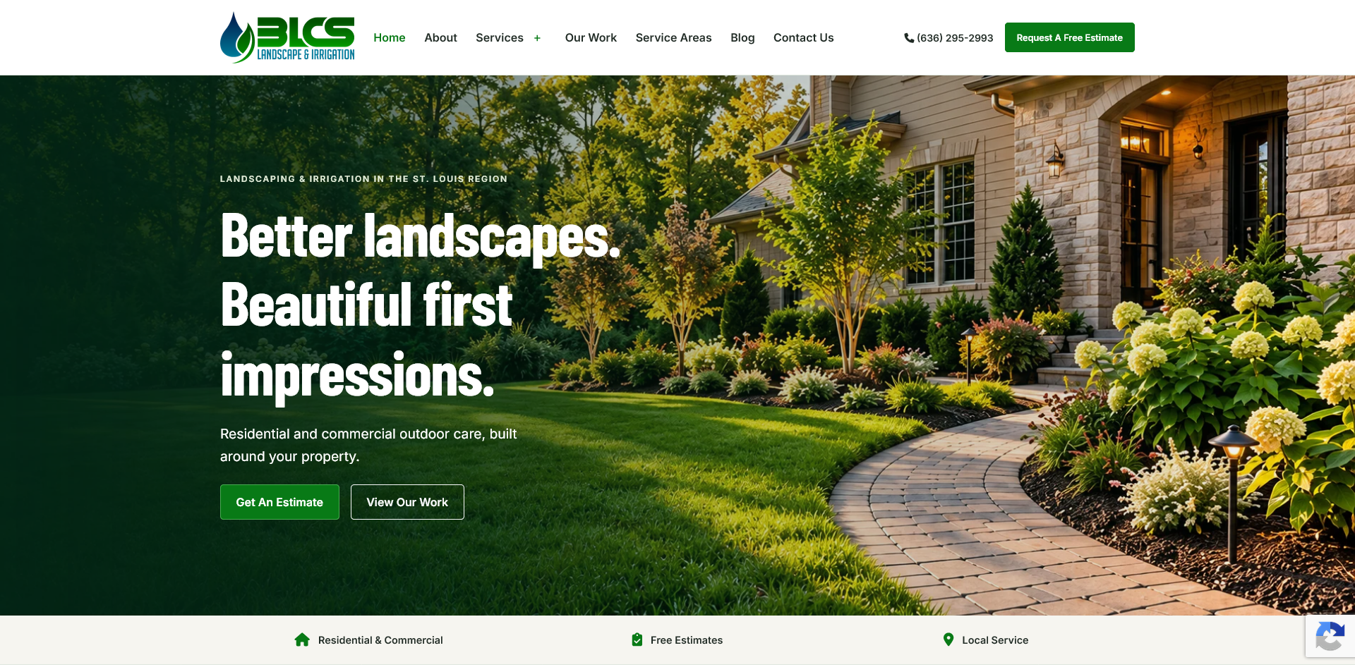 BLCS website preview